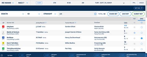 “The Very Best Way We Know to Play the Exacta” .